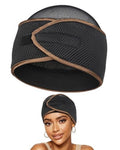 FocusCare 2-in-1 Anti-Slip Mesh Hair Wrap for Short Hair & Pixie Cuts