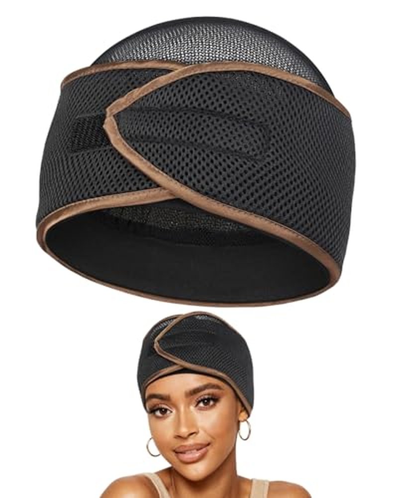 FocusCare 2-in-1 Anti-Slip Mesh Hair Wrap for Short Hair & Pixie Cuts