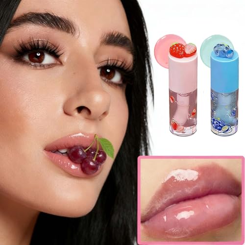 4-Piece Hydrating Fruit Flavored Lip Gloss Set