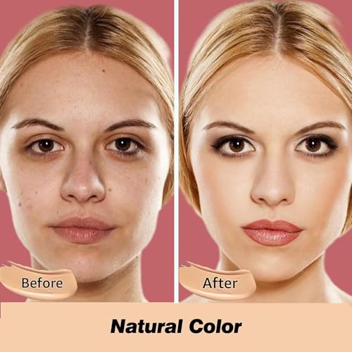 NUIBO Air Cushion CC Cream Foundation with Mushroom Sponge - 2 Pack
