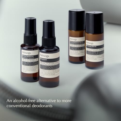 Aesop Vetiver Deodorant Roll-On - Alcohol-Free Essential Oil, 1.7oz