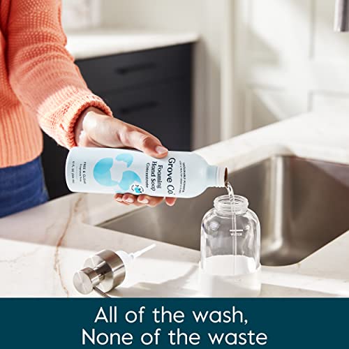 Grove Co. Unscented Foaming Hand Soap Refills, 2 x 12 oz