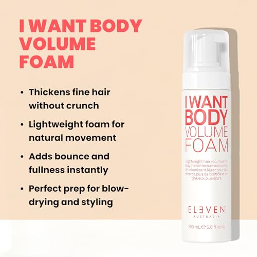 ELEVEN AUSTRALIA I Want Body Volume Foam - 6.8 oz