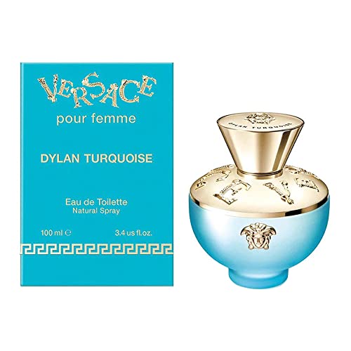 Versace Dylan Turquoise Pour Femme Eau de Toilette Spray - 3.4 oz