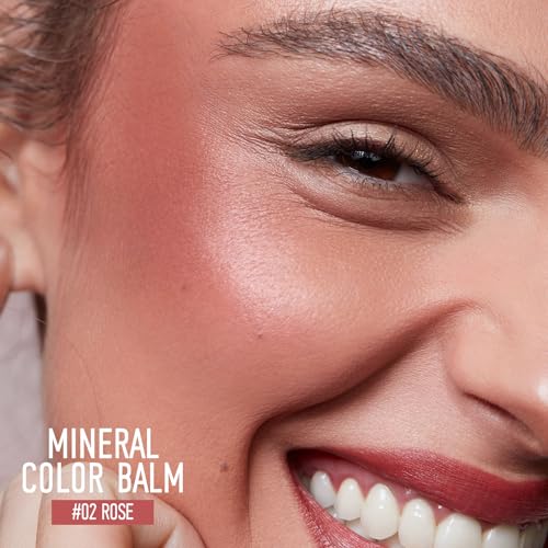 KYDA Mineral Color Balm SPF 35 - Lips & Cheeks Stick, Rose