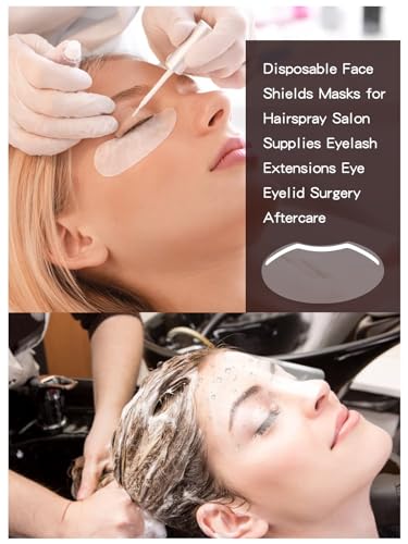 Shower Eye Shield 50 PCS Waterproof Eyebrow Visor