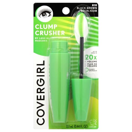 COVERGIRL Clump Crusher Mascara - 20X Volume, Zero Clumps