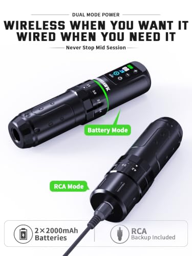 Dragonhawk L3 Wireless Tattoo Kit – Beginner Pen Machine