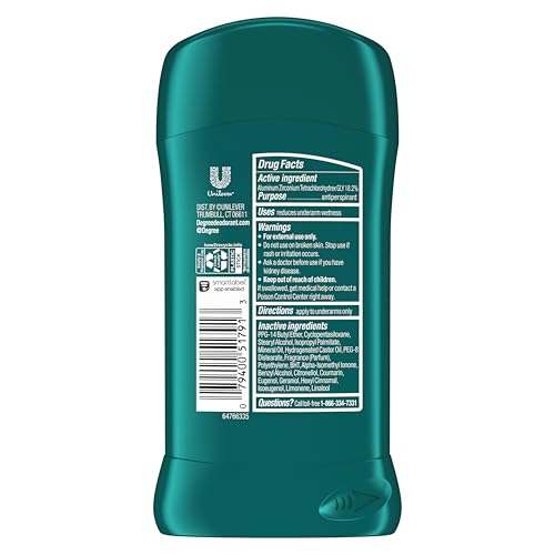 Degree Men Ultra Fresh Cool Rush Antiperspirant Deodorant 4 Pack