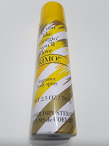Primo Women's Cologne Spray & Deodorant Body Spray Bundle