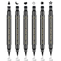 Ownest Double-End Eyeliner Stamp Pen - Waterproof Tattoo Makeup