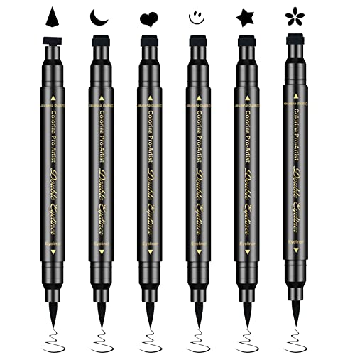 Ownest Double-End Eyeliner Stamp Pen - Waterproof Tattoo Makeup