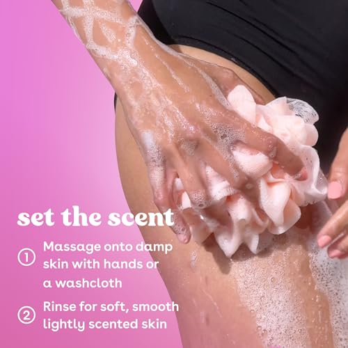 EOS Strawberry Dream Body Wash 16oz – Creamy Gel with Shea Butter & Moisturizing Formula — Pack of 1