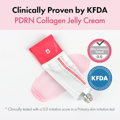 TOSOWOONG PDRN Collagen Jelly Cream for Firming & Even Skin Tone, Korean Glow
