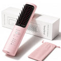 TempTend Cordless Hair Straightener Brush with Ionic Technology