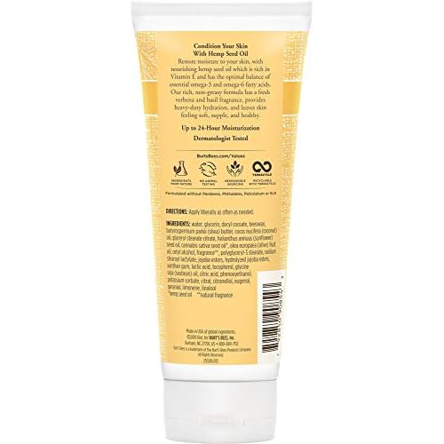Burt's Bees Burts Bees Hemp Body Lotion 6 Oz