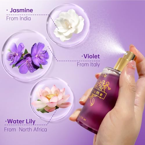 Aiilo Natural Hair Perfume for Women - 75ml, 8 Hours of Fragrance