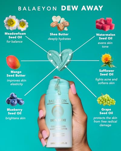 Oil-Based Cleansing Gel Makeup Remover – Waterproof Mascara