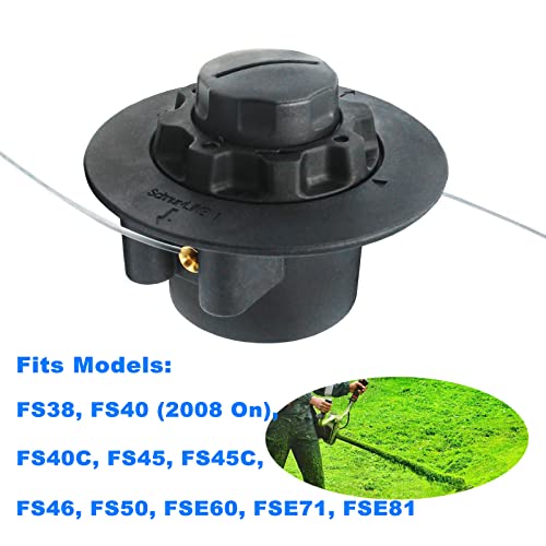 AILEETE C5-2 Trimmer Head for Stihl Weed Eaters FS38-FS50, FSE71