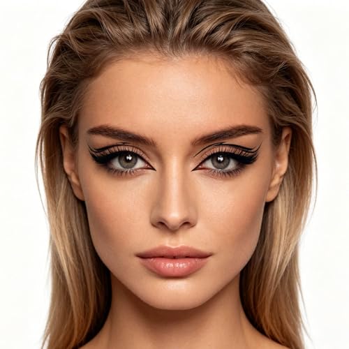 Waterproof Retractable Eyeliner Pencil - Black Gel, Smudge-Proof