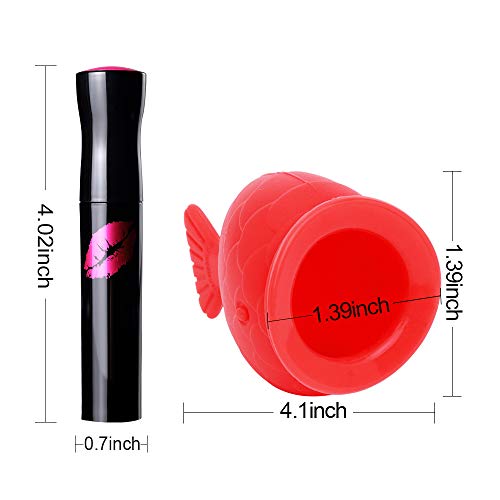 Fish Shape Lip Plumper Device with Plumping Gloss Set