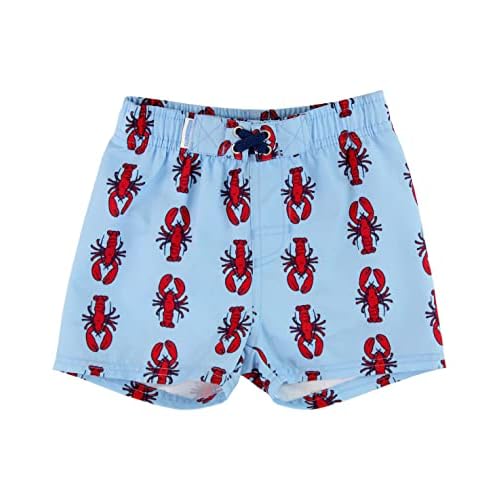RUGGEDBUTTS Boys UPF50+ Sun Protection Animal Swim Trunks