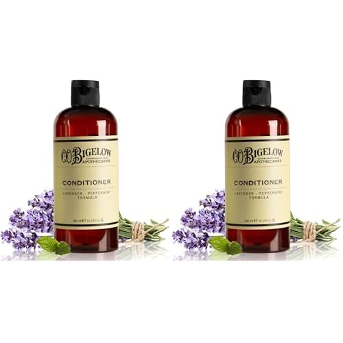 C.O. Bigelow Lavender Peppermint Conditioner, Hydrating Conditioner with Lavender & Peppermint Essential Oils, 10.4 Fl Oz (Pack of 2)
