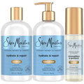SheaMoisture Shampoo & Conditioner, Manuka Honey & Yogurt Hydrate & Repair + Strengthen & Protect Lightweight Hair Oil for Dry, Damaged Hair