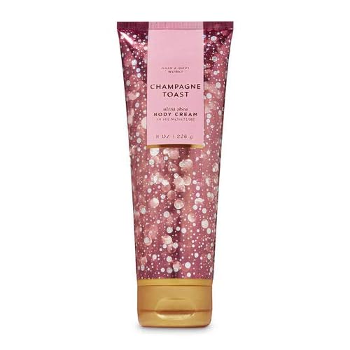 Bath and Body Works - Champagne Toast - 3 pc. Gift Set - Moisturizing Body Wash, Fine Fragrance Mist and Ultra Shea Body Cream - (2019 Edition)