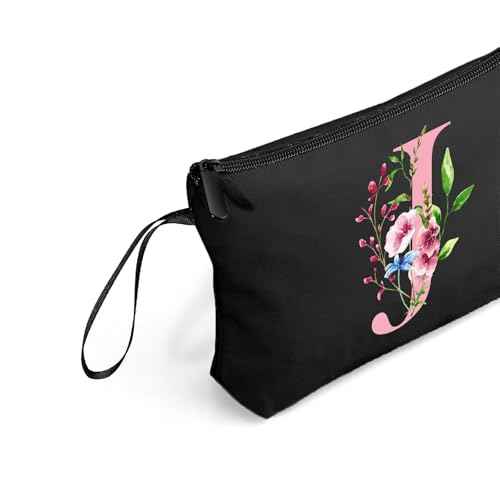 Birthday Friendship Womens Bridesmaid Proposal Coolest Gifts for Sister Teacher Coworkers Bride Personalized Travel Makeup Cosmetic Bag with Mirror Valentines Mothers Day Christmas Graduation J