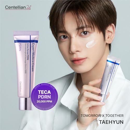 CENTELLIAN 24 Expert Madeca Cream Active Renew PDRN (Firming Cream, 1.69 fl oz) ? Elasticity, Soothing & Hydrating Face Moisturizer with TECA-PDRN, Hyaluronic Acid & Glutathione, Korean Skin Care