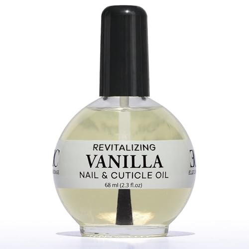 Ellie Chase Vanilla Cuticle & Nail Care Oil - Jojoba Oil & Vitamin E (2.3 oz)