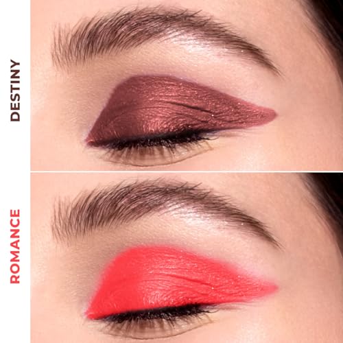 Profusion Cosmetics Blooming Hues 5 Shade Eyeshadow Palette, Red