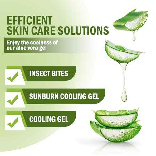 99% Organic Aloe Vera Gel,Aloe Vera Soothing Gel,Natural Moisturizing Lotion for Soothing Skin Care,Long Lasting Moisturizing body Lotion,After Sun Skin Care Cream for Face and Skin (260ml)