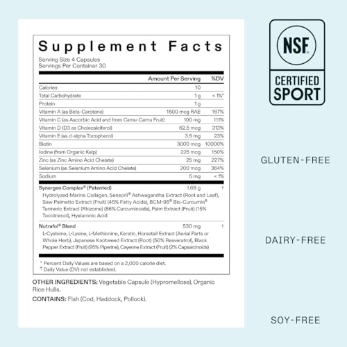 Nutrafol Women Hair Growth Supplement - 1 Month Supply
