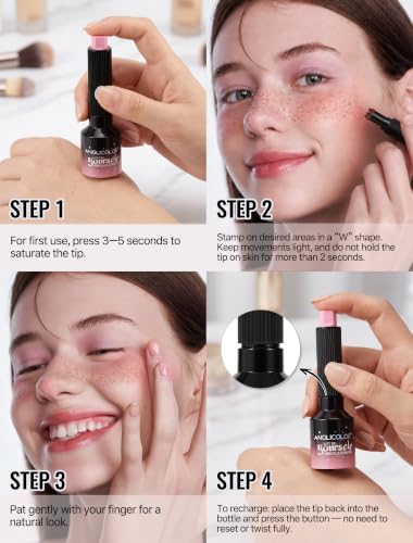 Anglicolor Freckle Stamp Pen - Natural Sun-Kissed Makeup, Waterproof