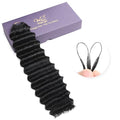 Deep Wave Human Crochet Hair 16 Inch 60g | Pre-Separated Extensions