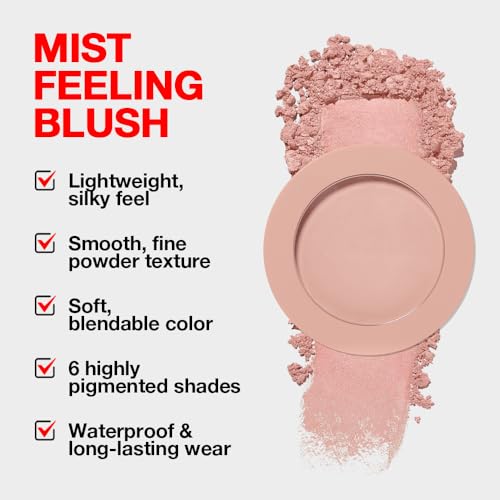 HHLTOH Nude Matte Blush Palette for All Skin Tones - Long-Lasting Face Makeup