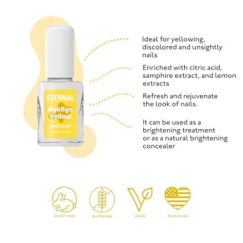 Eternal Goodbye Yellow Nail Brightener & Concealer for Discolored Nails