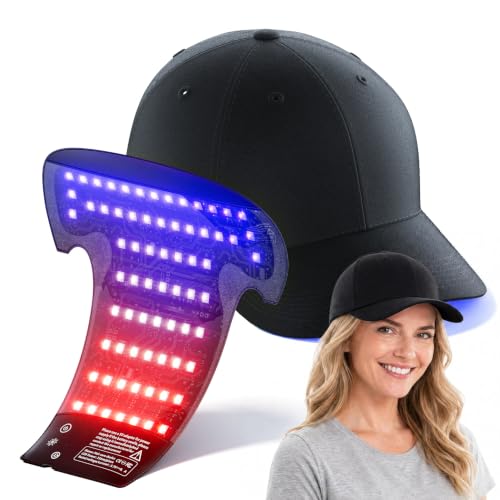 Red Light Therapy Hair Growth Cap with 70 LEDs