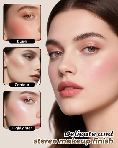 16 Colors Contour Palette - Blush Highlighter Bronzer Set