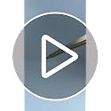 MGER Pointed Tweezers for Facial Hair - Precision Stainless Steel Eyebrow Plucker