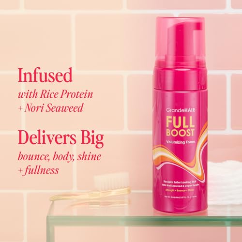 Grande Volumizing Hair Foam for Instant Body & Fuller Hair