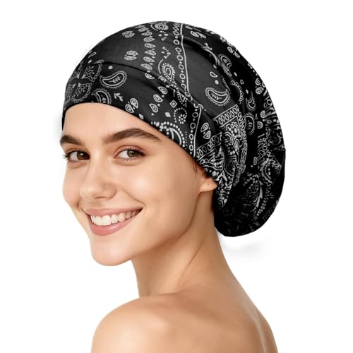Mulberry Silk Sleep Bonnet for Curly & Long Hair
