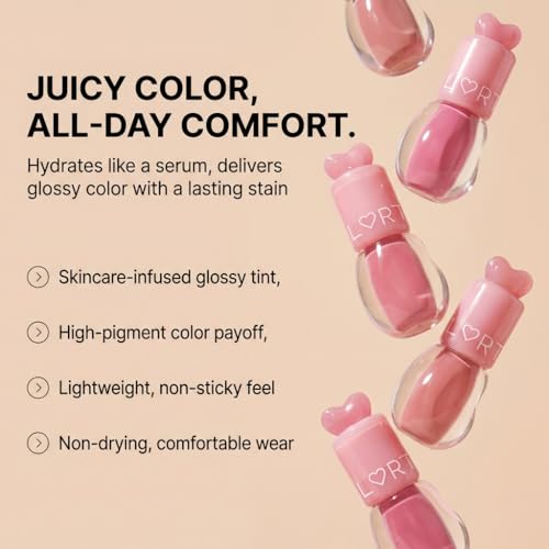 #OOTD FLRT Peptide Lip Tint - Glass Glow Hydrating Stain, 3g