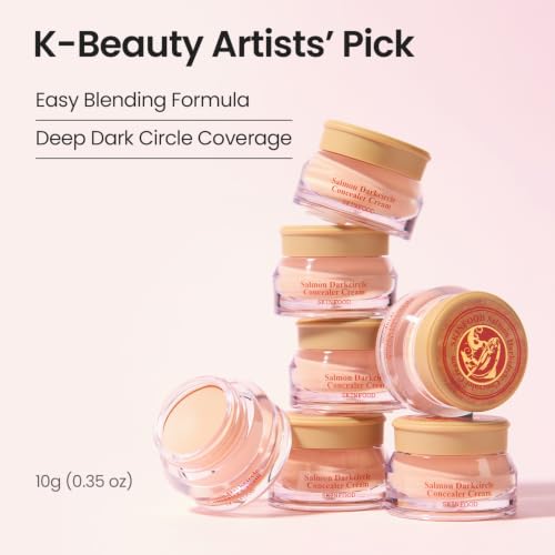 SKINFOOD Salmon Dark Circle Under Eye Concealer Cream - 1 Blooming (10g)