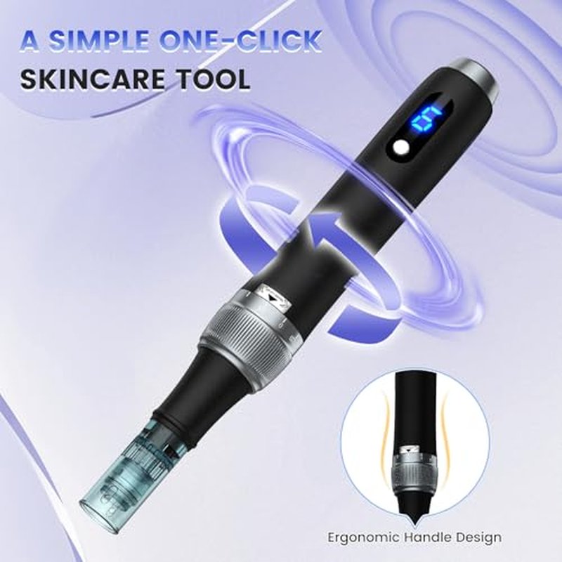 0.25mm Microneedle Derma Roller Pen for Face & Hair