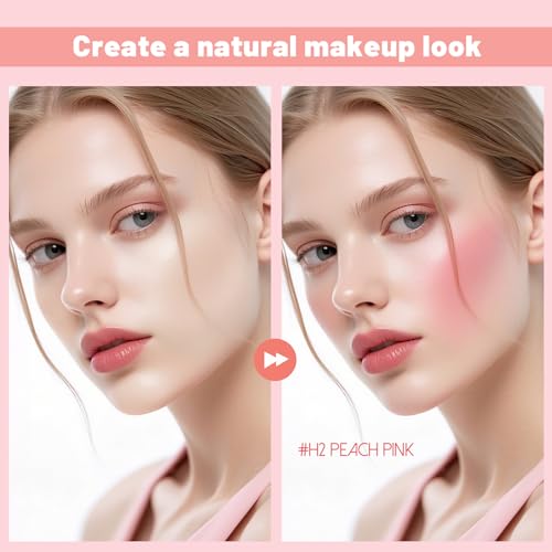 Blush Cream Stick - Blendable Watercolor Sheer for Mature Skin