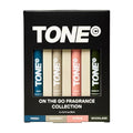 TONE 4-Piece Cologne Sample Pack – Travel Size, 0.3 fl oz