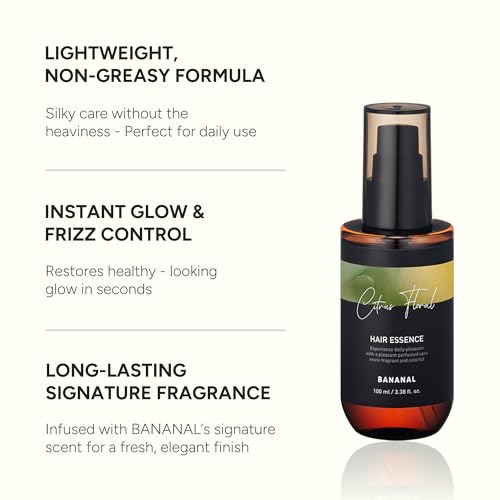 2-in-1 Hair Serum & Perfume Oil with Argan Oil for Frizz Control